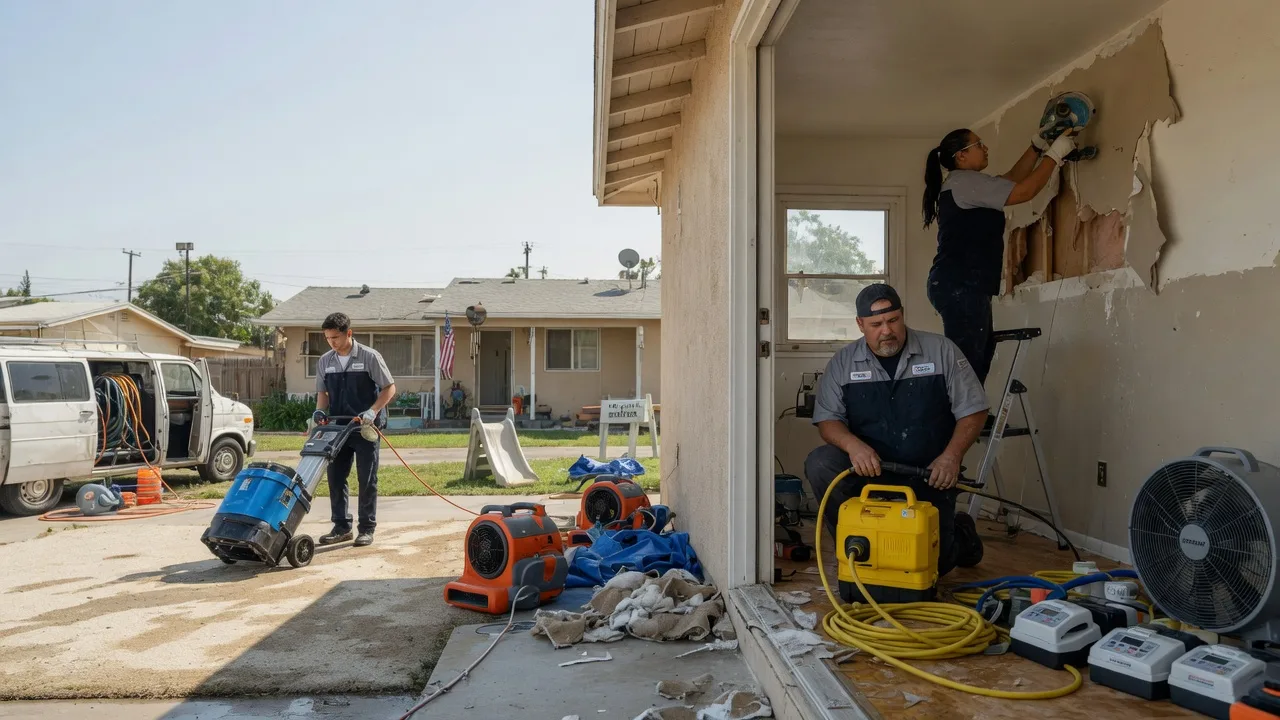 Water Damage Restoration in Sterling, OK near me